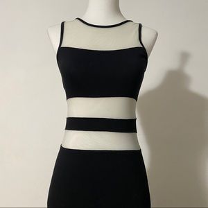 MATERIAL GIRL Colorblock Maxi Dress